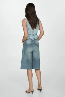 Bermudas jean holgadas de Mango en Shorts para argentina