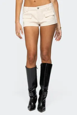 Micro short cargo terra de Edikted en Shorts para argentina