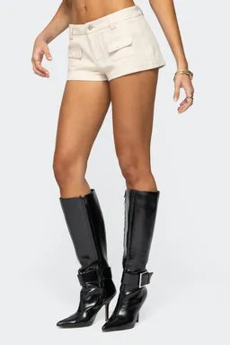 Micro short cargo terra de Edikted en Shorts para argentina