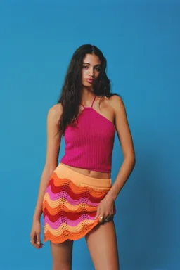 Top crochet halter de Mango en Tops para argentina