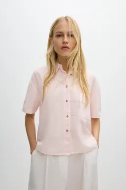 Camisa básica manga corta de Lefties en Camisas para argentina