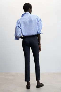 Pantalón skinny crop traje de Mango en Pantalones para argentina