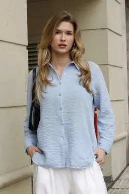 Camisa polinen con tabla espalda de Hesed en Camisas para argentina