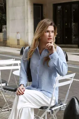 Camisa polinen con tabla espalda de Hesed en Camisas para argentina