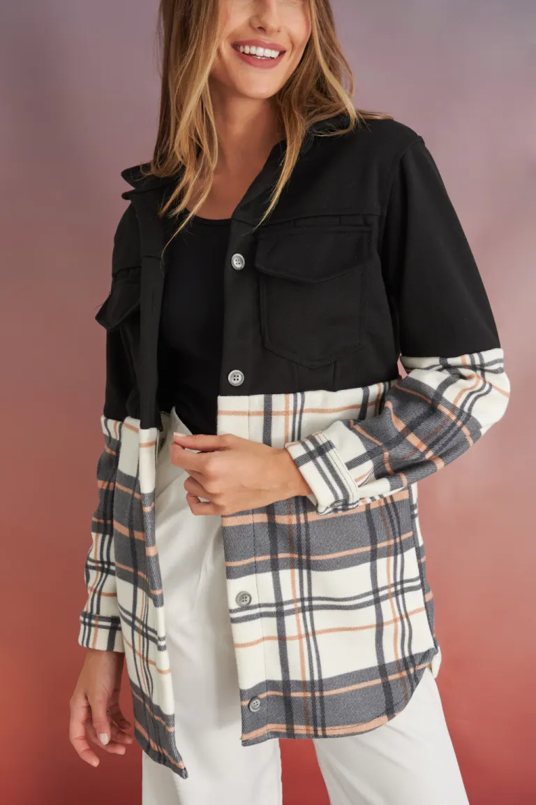 Chaqueta negra de corte moderno y estilo casual de Apricot en Chaquetas para argentina