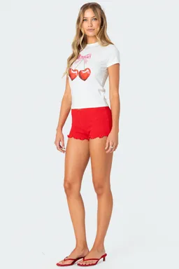 Shorts valentina texturizados de Edikted en Shorts para argentina
