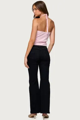 Top halter tejido hollis de Edikted en Tops para argentina