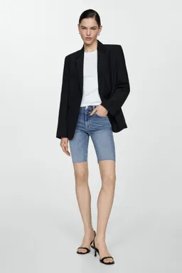 Bermudas vaqueras slim fit de Mango en Shorts para argentina