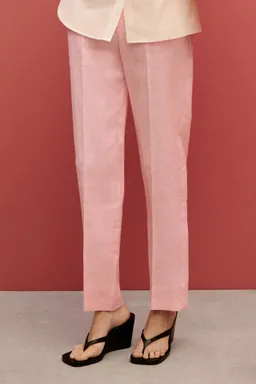 Pantalón traje lino de Mango en Pantalones para argentina