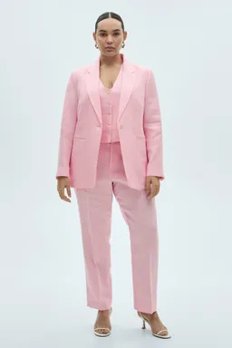 Pantalón traje lino de Mango en Pantalones para argentina