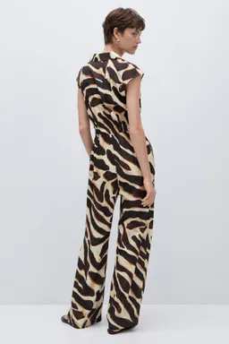 Mono animal print bolsillos de Mango en Monos para argentina