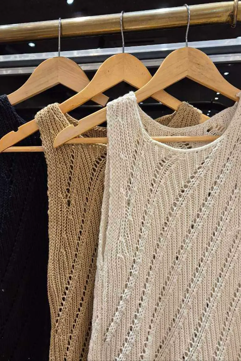 Musculosa Tejida a Ganchillo de Hesed en Tops para argentina