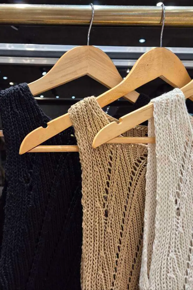 Musculosa Tejida a Ganchillo de Hesed en Tops para argentina