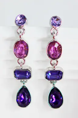 Aros Elegantes Piedras de Exotica Accesorios en Bijouterie para argentina