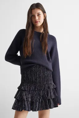 Falda estampada con volantes de Mango Teen en Faldas para argentina