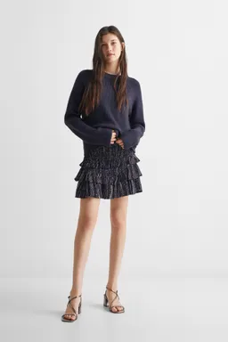 Falda estampada con volantes de Mango Teen en Faldas para argentina