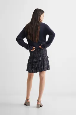 Falda estampada con volantes de Mango Teen en Faldas para argentina