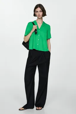 Camisa lyocell de Mango en Camisas para argentina