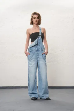 Jean denim jardinero ross de Magda en Pantalones para argentina