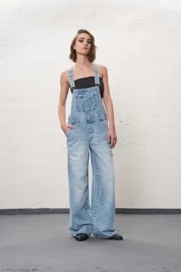 Jean denim jardinero ross de Magda en Pantalones para argentina