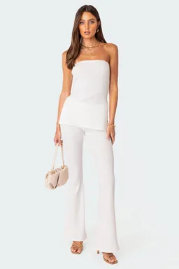 Top dekota ribbed con aberturas de Edikted en Tops para argentina