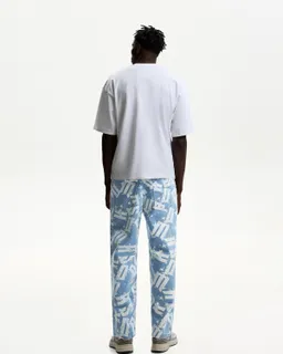 Jeans baggy estampado de Bershka en Pantalones para argentina