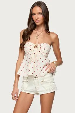 Top babydoll izzey lunares de Edikted en Tops para argentina