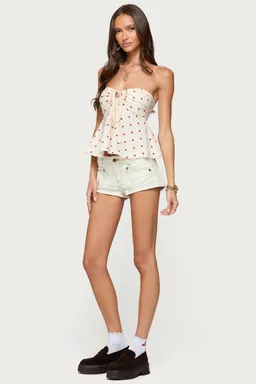 Top babydoll izzey lunares de Edikted en Tops para argentina