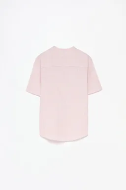 Camisa cuello mao lino algodón de Lefties en Camisas para argentina