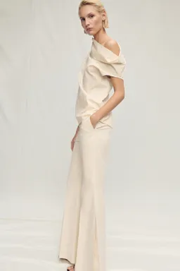 Blusa asimétrica algodón de Mango en Blusas para argentina