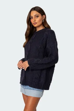Sweater trenzado alene de Edikted en Buzos y Sweaters para argentina