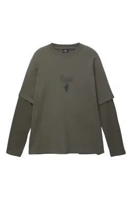 Remera doble manga de Pull&Bear en Buzos y Sweaters para argentina