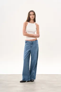 Jean denim gilbert ancho de Magda en Pantalones para argentina