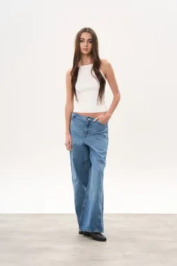Jean denim gilbert ancho de Magda en Pantalones para argentina