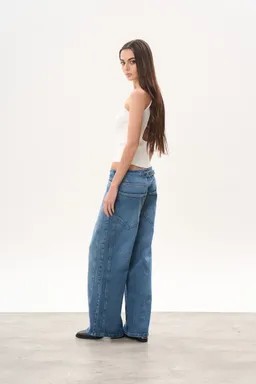 Jean denim gilbert ancho de Magda en Pantalones para argentina