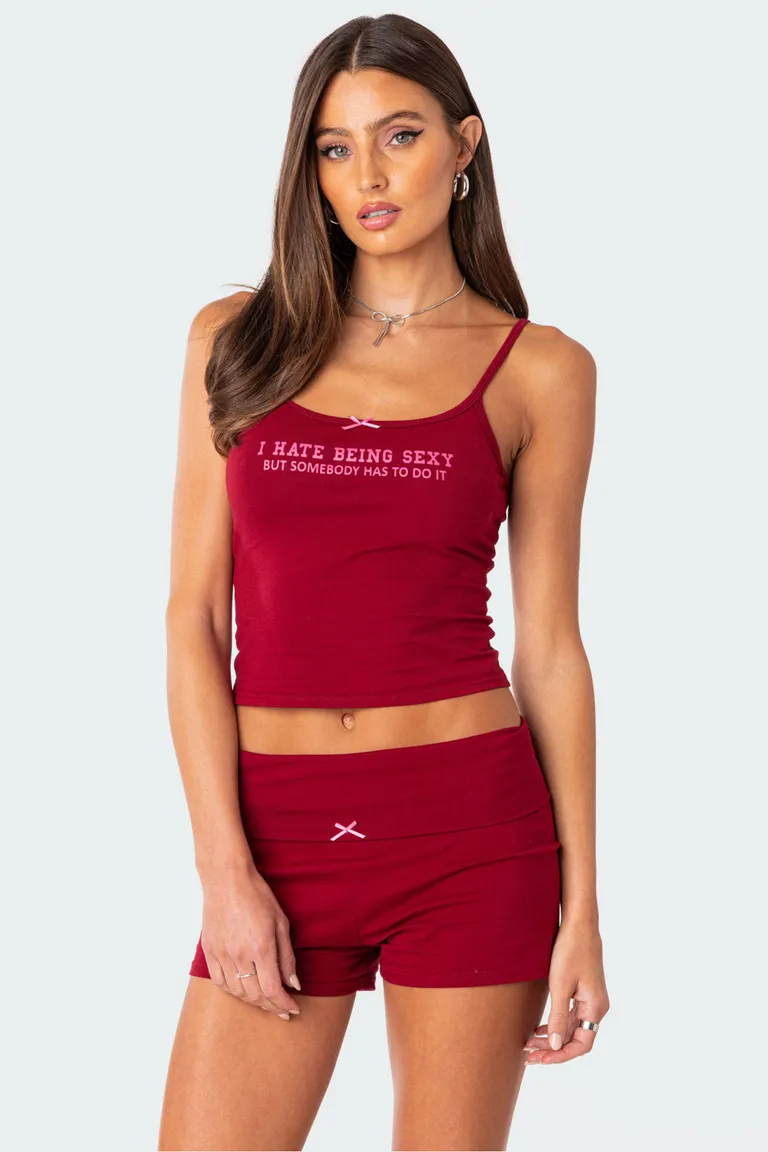 Musculosa too sexy de Edikted en Tops para argentina