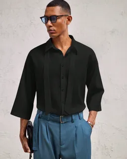 Camisa casual cuello vuelto hombre de Aknotic en Camisas para argentina