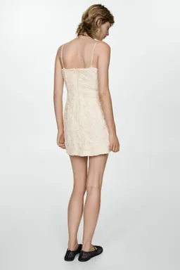 Vestido flores textura de Mango en Vestidos para argentina