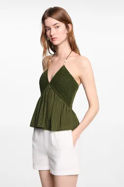 Top panel crochet de Mango Teen en Tops para argentina