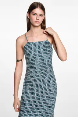 Vestido largo estampado de Mango Teen en Vestidos para argentina