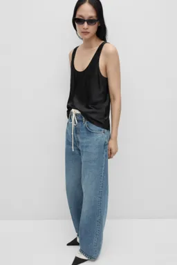 Top seda satinado de Mango en Tops para argentina
