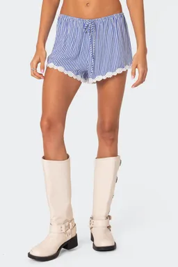 Short encaje rayas patty de Edikted en Shorts para argentina