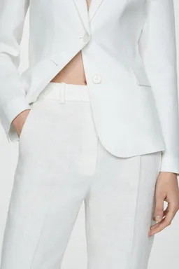 Pantalón traje lino de Mango en Pantalones para argentina
