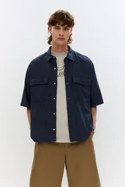 Camisa utility manga corta de Pull&Bear en Camisas para argentina