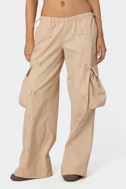 Pantalón cargo con lazo de Edikted en Pantalones para argentina