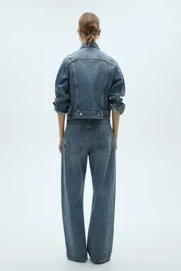 Jeans wideleg tiro medio de Mango en Pantalones para argentina