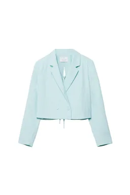 Blazer crop espalda con lazos de Stradivarius en Blazers para argentina