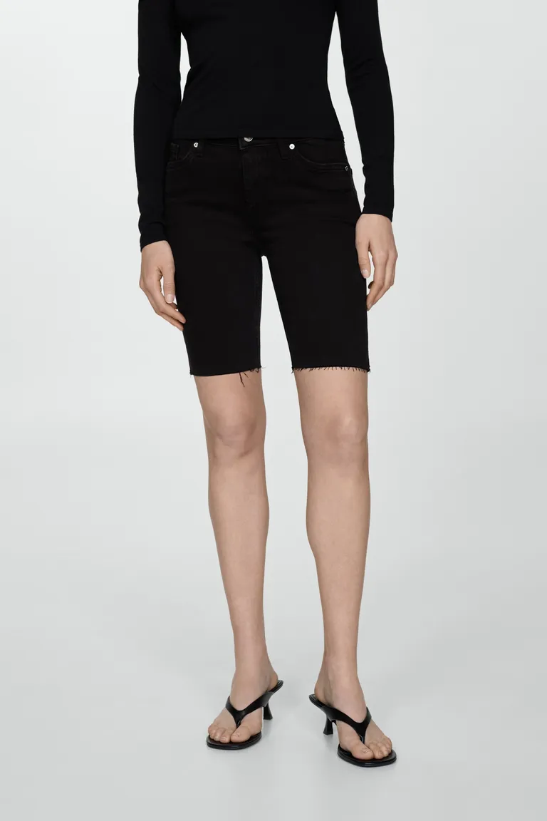 Bermudas jean slim fit de Mango en Shorts para argentina