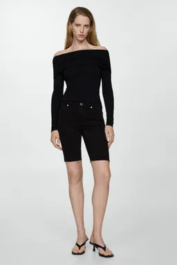 Bermudas jean slim fit de Mango en Shorts para argentina