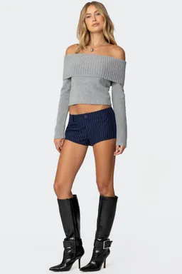 Micro shorts harrison rayas de Edikted en Shorts para argentina